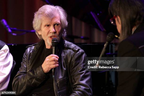 Rod Argent of the Zombies speaks onstage at An Evening With The Zombies at The GRAMMY Museum on April 27, 2017 in Los Angeles, California.