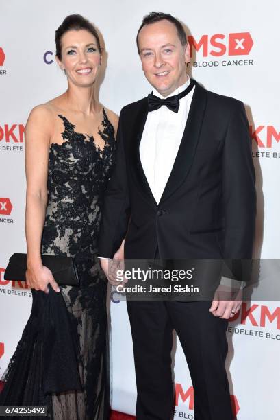 Emmi Thureson and Anssi Thureson attend the 11th Annual DKMS Big Love Gala at Cipriani Wall Street on April 27, 2017 in New York City.