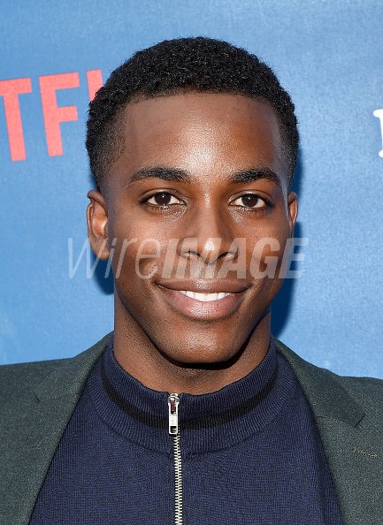 Actor Brandon Black attends the...