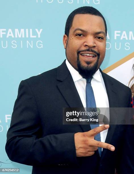 Rapper/honoree Ice Cube attends LA Family Housing 2017 awards at The Lot on April 27, 2017 in West Hollywood, California.