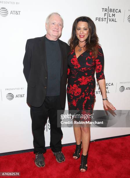 Denis McNamara and Ellen Goldfarb attend "Dare to be Different" Premiere during 2017 Tribeca Film Festival on April 27, 2017 in New York City.