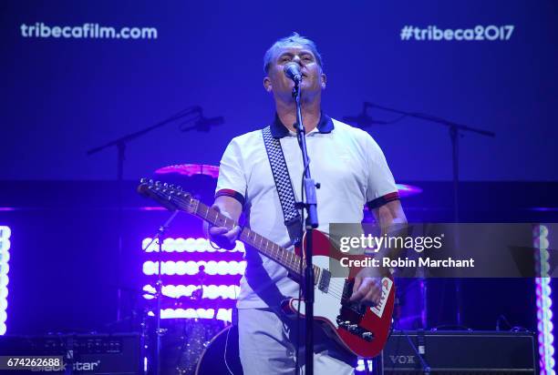 Dave Wakeling of The English Beat perform at "Dare to be Different" Premiere during 2017 Tribeca Film Festival on April 27, 2017 in New York City.