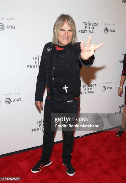 Mike Peters of The Alarm attends "Dare to be Different" Premiere during 2017 Tribeca Film Festival on April 27, 2017 in New York City.