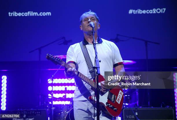 Dave Wakeling of The English Beat perform at "Dare to be Different" Premiere during 2017 Tribeca Film Festival on April 27, 2017 in New York City.