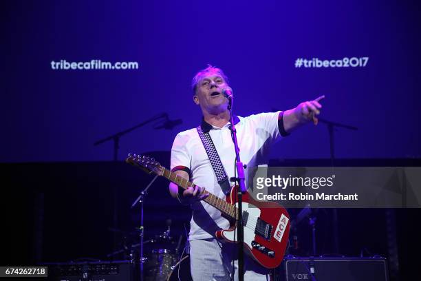 Dave Wakeling of The English Beat perform at "Dare to be Different" Premiere during 2017 Tribeca Film Festival on April 27, 2017 in New York City.