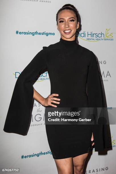 Elizabeth Frances attends the Didi Hirsch Mental Health Services' 2017 Erasing The Stigma Leadership Awards at The Beverly Hilton Hotel on April 27,...