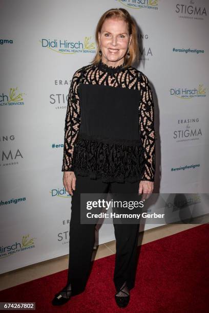 Mariette Hartley attends the Didi Hirsch Mental Health Services' 2017 Erasing The Stigma Leadership Awards at The Beverly Hilton Hotel on April 27,...