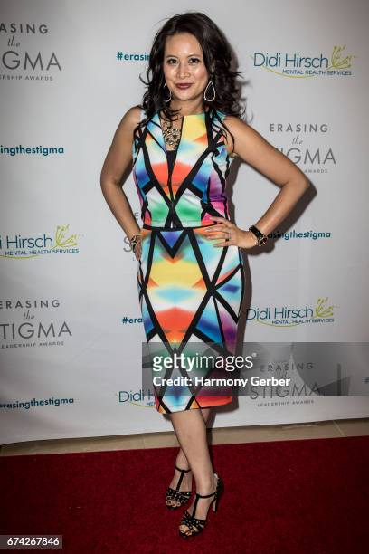 Larissa Lam attends the Didi Hirsch Mental Health Services' 2017 Erasing The Stigma Leadership Awards at The Beverly Hilton Hotel on April 27, 2017...