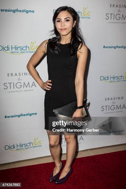 Anna Akana attends the Didi Hirsch Mental Health Services' 2017 Erasing The Stigma Leadership Awards at The Beverly Hilton Hotel on April 27, 2017 in...