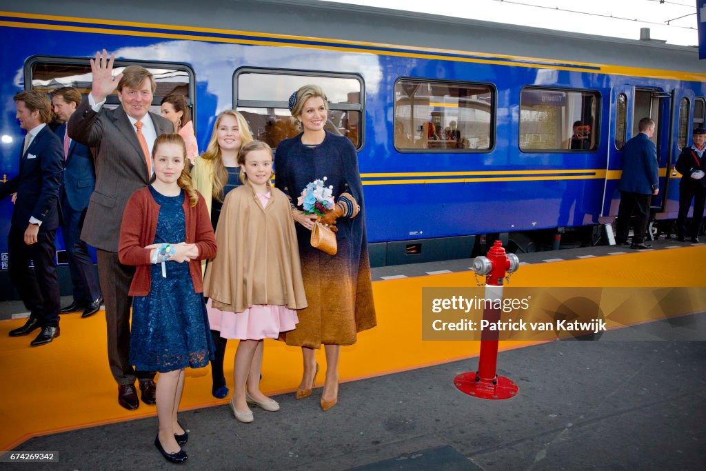 The Dutch Royal Family Attend King's Day In Tilburg