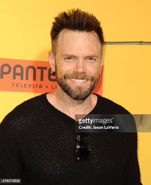Actor Joel McHale attends the premiere of "How to Be a Latin Lover" at ArcLight Cinemas Cinerama Dome on April 26, 2017 in Hollywood, California.