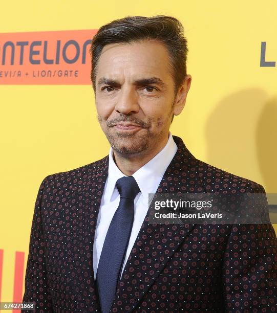 Actor Eugenio Derbez attends the premiere of "How to Be a Latin Lover" at ArcLight Cinemas Cinerama Dome on April 26, 2017 in Hollywood, California.