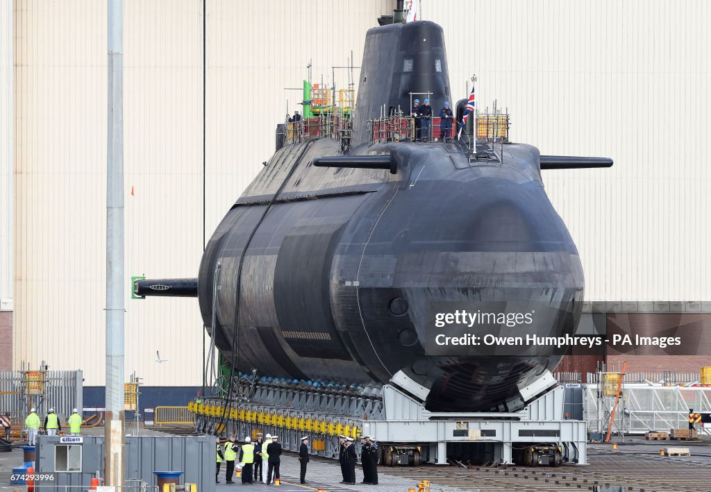 HMS Audacious launch