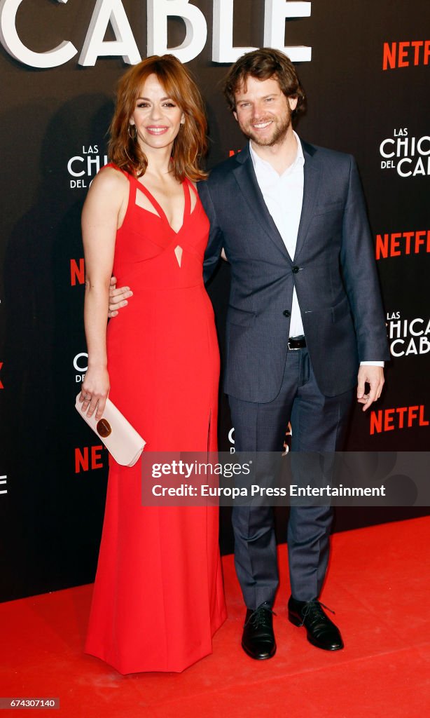 Maria Adanez and Nacho Medrano attends the premiere of Netflix's 'Las