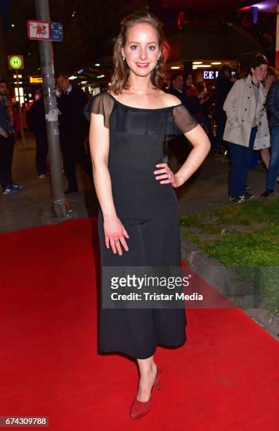 Amelie Plaas-Link attends the New Faces Award Film at Haus Ungarn on April 27, 2017 in Berlin, Germany.