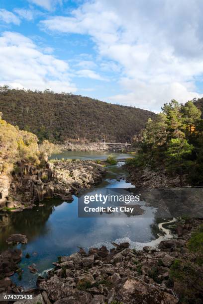 cataract gorge - launceston stock pictures, royalty-free photos & images