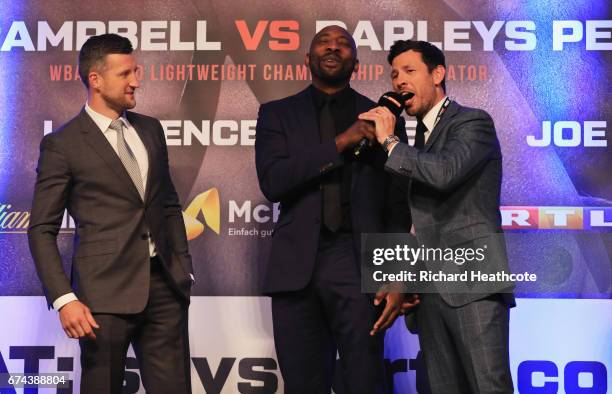 Carl Froch, Johnny Nelson and Darren Barker give their predictions ahead of the weigh-in prior to the Heavyweight Championship contest between...