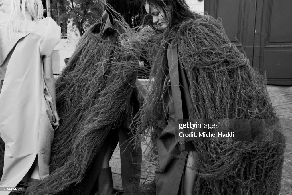 Rick Owens, Self assignment, October 6, 2016