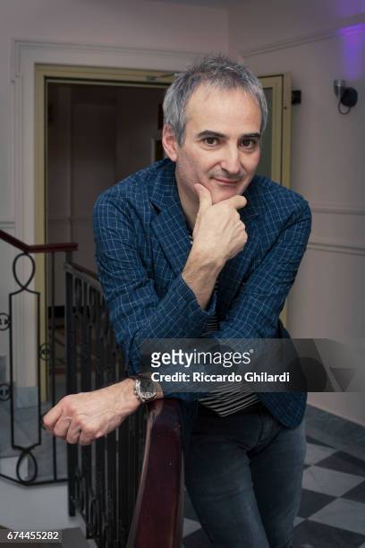 Film director Olivier Assayas is photographed on April 7, 2017 in Rome, Italy.