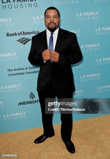 Ice Cube attends the LA Family Housing 2017 Awards at The Lot on April 27, 2017 in West Hollywood, California.