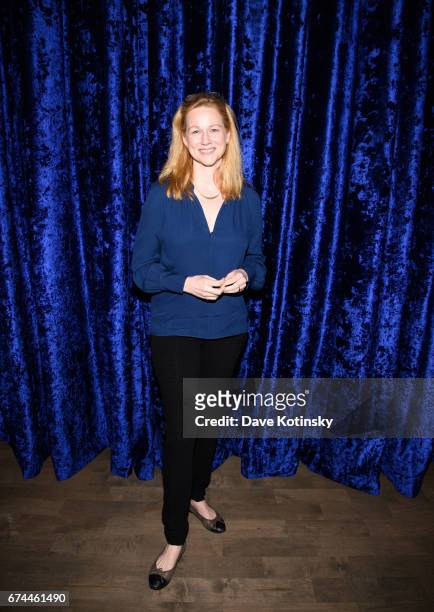 Laura Linney arrives to teach the Laura Linney Masterclass at the Montclair Film Festival 2017 on April 28, 2017 in Montclair, New Jersey.