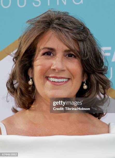 Stephanie Klasky-Gamer attends the LA Family Housing 2017 Awards at The Lot on April 27, 2017 in West Hollywood, California.