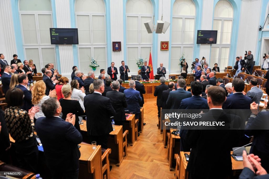 MONTENEGRO-NATO-MILITARY-POLITICS-PROTEST