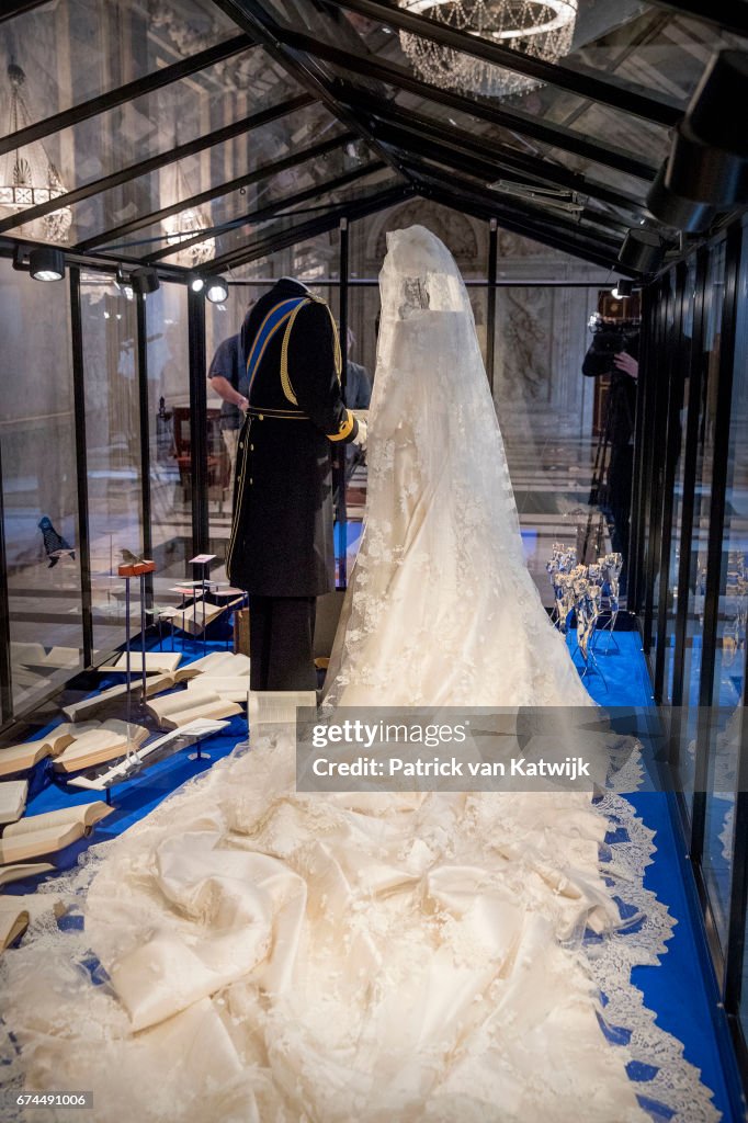 Festive Dinner And Public Opening Of Royal Palace To Mark King Willem-Alexander's 50th Birthday In Amsterdam