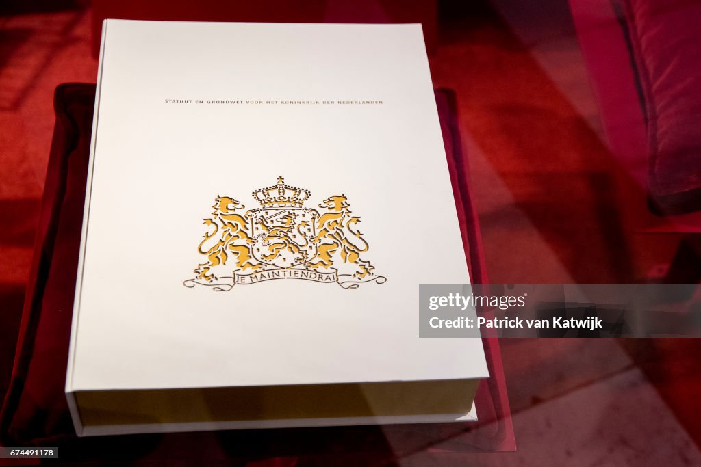 Festive Dinner And Public Opening Of Royal Palace To Mark King Willem-Alexander's 50th Birthday In Amsterdam