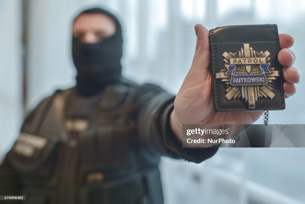 Detective Rutkowski A member of Rutkowski Patrol Team with his badge. Krzysztof Rutkowski ...