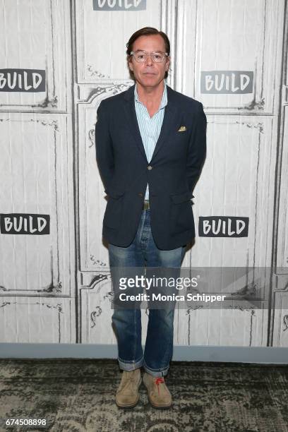 Andy Spade attends Build Series Presents Kate Spade and Andy Spade Discussing Their Latest Project Frances Valentine at Build Studio on April 28,...