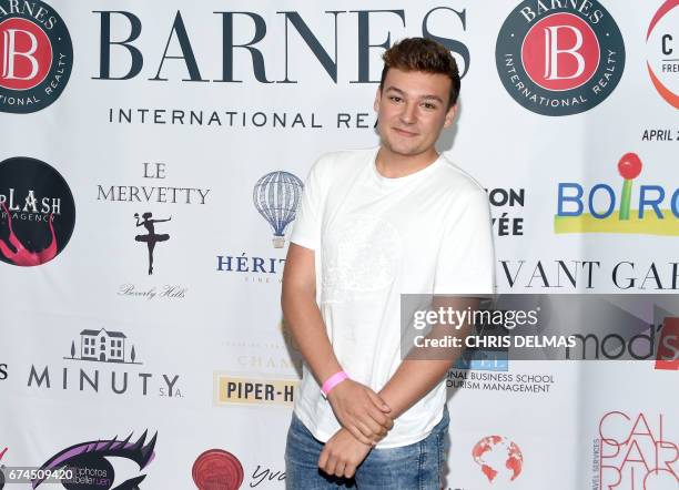 YouTube celebrity Antonin attends the Barnes Los Angeles after-party at COLCOA "A Week Of French Film Premieres In Hollywood" on April 27 in Beverly...