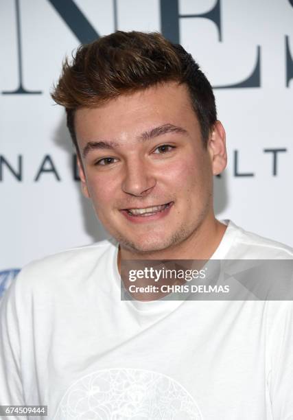 YouTube celebrity Antonin attends the Barnes Los Angeles after-party at COLCOA "A Week Of French Film Premieres In Hollywood" on April 27 in Beverly...