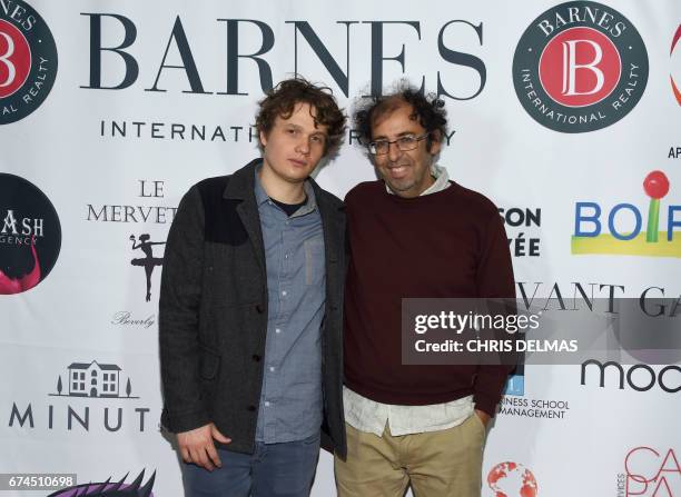 Actor Morgan Simon and director Bourlem Guerdgou attend the Barnes Los Angeles after-party at COLCOA "A Week Of French Film Premieres In Hollywood"...