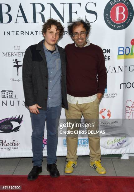 Actor Morgan Simon and director Bourlem Guerdgou attend the Barnes Los Angeles after-party at COLCOA "A Week Of French Film Premieres In Hollywood"...