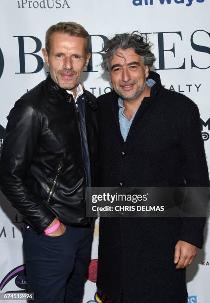 Actor Lambert Wilson and director Alexandre Amiel attend the Barnes Los Angeles after-party at COLCOA "A Week Of French Film Premieres In Hollywood"...