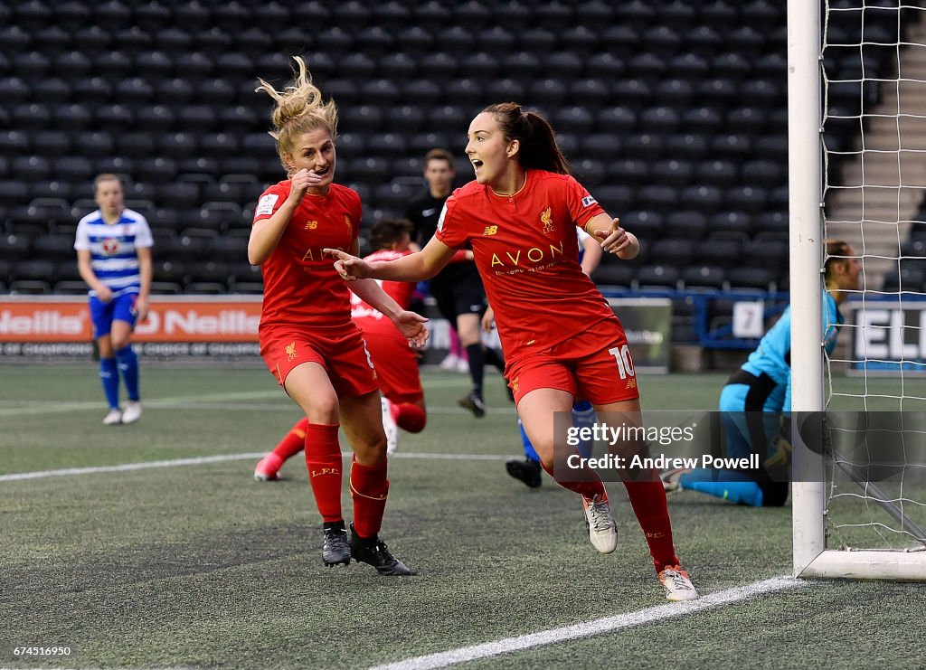 Liverpool Ladies v Reading FC Women: WSL 1