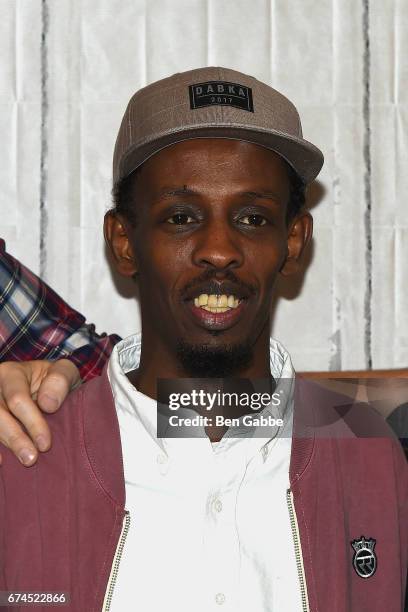 Actor Barkhad Abdi attends the Build Series to disucss the new film "Dabka" at Build Studio on April 28, 2017 in New York City.