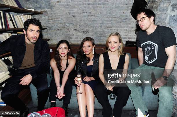 Chris Messina, Annabelle Attanasio, Trieste Kelly Dun, Geneva Carr and Sam Rockwell attend the "Blame" After Party - 2017 Tribeca Film Festival at...