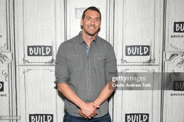 Animal trainer Brandon McMillan attends AOL Build Series to discuss "Lucky Dog Lessons: Train Your Dog In 7 Days" at Build Studio on April 28, 2017...