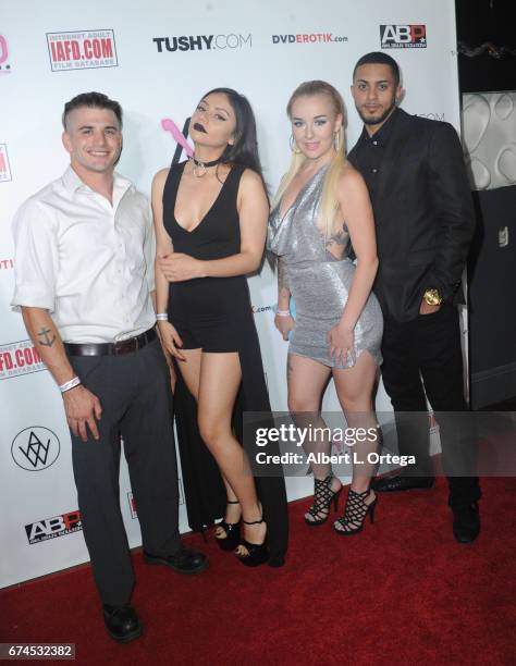 Guests arrives for the 33rd Annual XRCO Awards Show held at OHM Nightclub on April 27, 2017 in Hollywood, California.