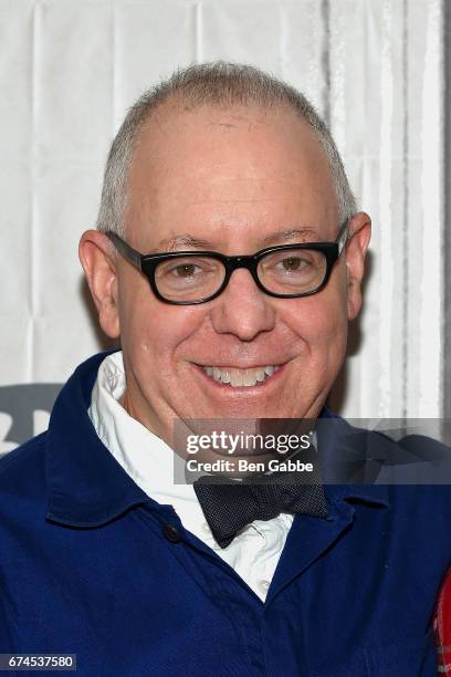 Screenwriter James Schamus attends the Build Series to discuss the film "Casting JonBenet" at Build Studio on April 28, 2017 in New York City.