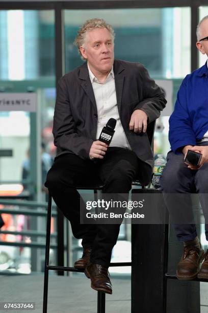 Producer Scott Macaulay attends the Build Series to discuss the film "Casting JonBenet" at Build Studio on April 28, 2017 in New York City.