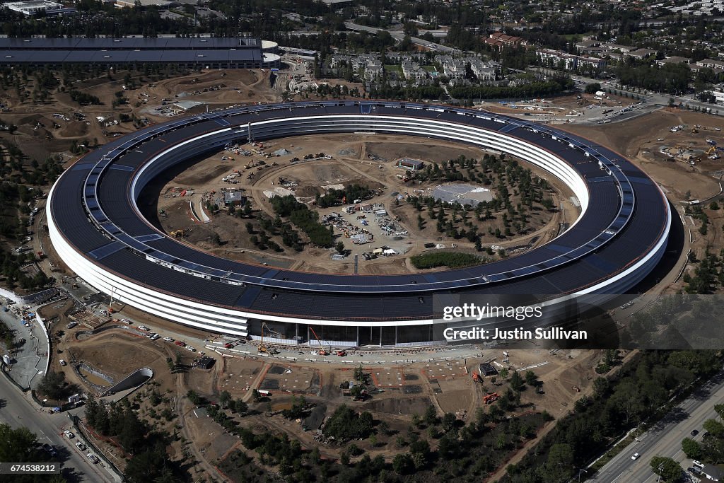 Apple's New Headquarters Near Completion