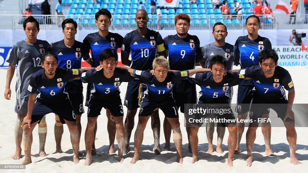 Japan v Poland - FIFA Beach Soccer World Cup Bahamas 2017