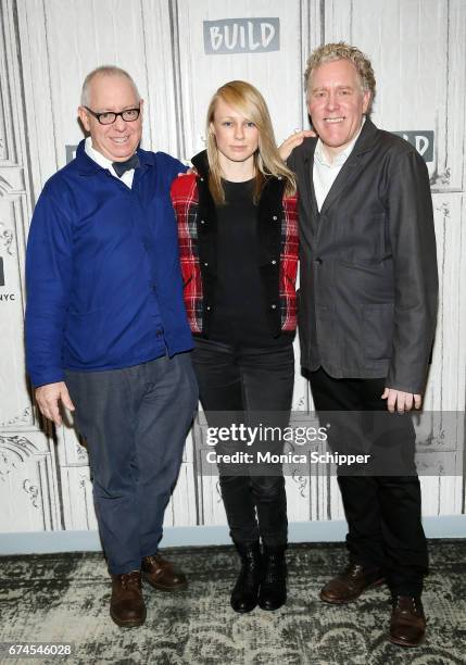 James Schamus, Kitty Green and Scott Macaulay attend Build Series Presents Kitty Green, James Schamus and Scott Macaulay Discussing "Casting...