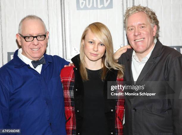 James Schamus, Kitty Green and Scott Macaulay attend Build Series Presents Kitty Green, James Schamus and Scott Macaulay Discussing "Casting...