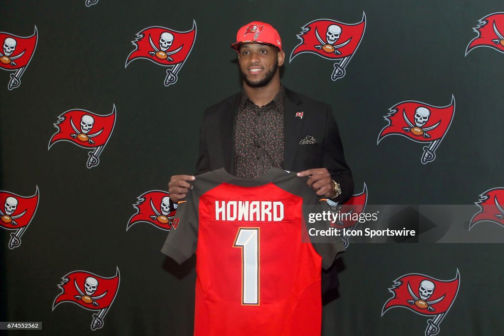 NFL: APR 28 OJ Howard Buccaneers Press Conference