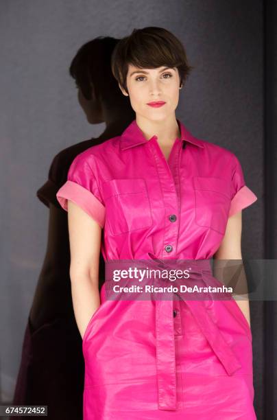 Gemma Arterton is photographed for Los Angeles Times on April 7, 2017 in Los Angeles, California. PUBLISHED IMAGE. CREDIT MUST READ: Ricardo...