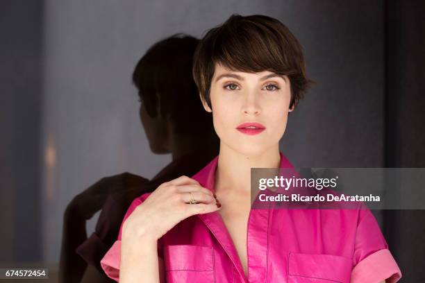 Gemma Arterton is photographed for Los Angeles Times on April 7, 2017 in Los Angeles, California. PUBLISHED IMAGE. CREDIT MUST READ: Ricardo...